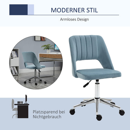 Höhenverstellbarer Bürostuhl - 360° drehbarer Schaumstoffsitz