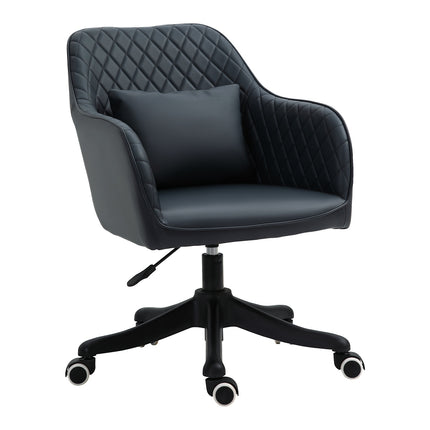 Bürostuhl mit Massage, Vibration, Lordosenstütze, Anthrazit