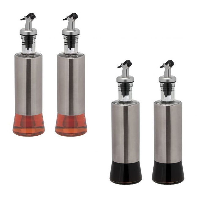 Coffret huile et vinaigre avec 4 bouteilles