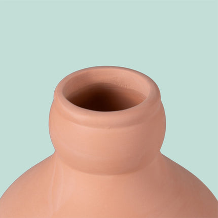 Ollas Bewässerungsset, 500ml Tontöpfe, 3er-Pack