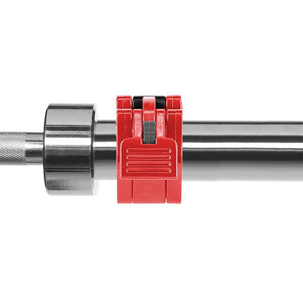 Barre olympique 2200 mm avec colliers de serrage