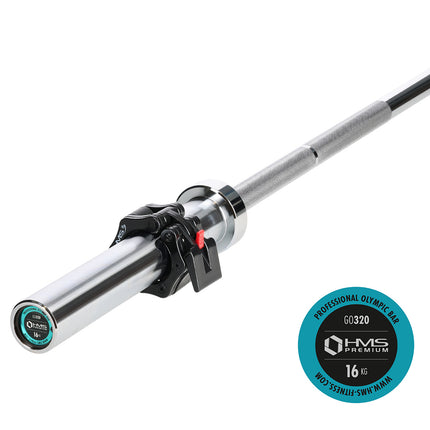 Barre olympique 183 cm avec colliers de serrage