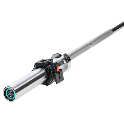 Barre olympique 183 cm avec colliers de serrage