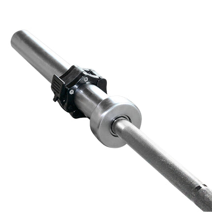 Barre olympique 183 cm avec colliers de serrage