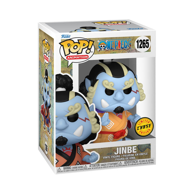 Figurine Funko Pop! en vinyle One Piece Jinbe avec variante Chase