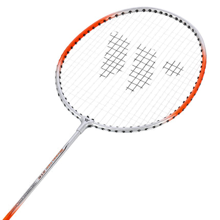 Orangefarbener Badmintonschläger – leichtes, robustes Design