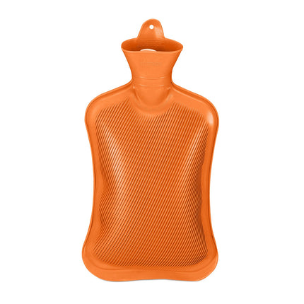Bouillotte orange 2 L - Anti-fuite, anti-douleur