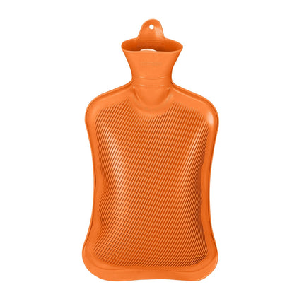 Bouillotte orange 2 L - Anti-fuite, anti-douleur