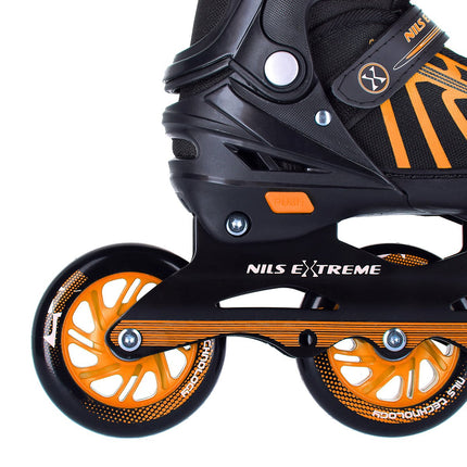 Orange In-Line Skates, Size S (29-33)
