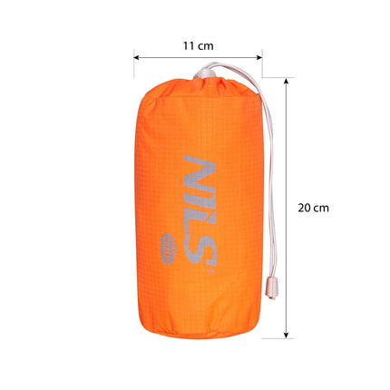 Oranger Laufrucksack, leicht, wasserabweisend