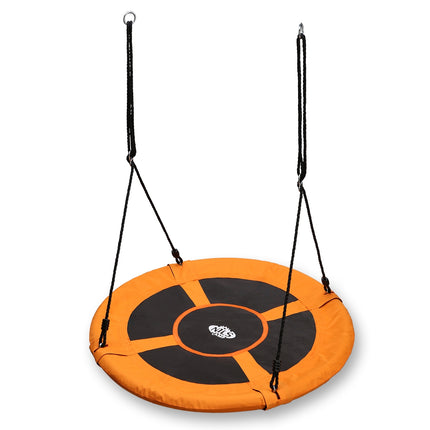 Orangene UFO-Schaukel, langlebiger Outdoor-Spaß