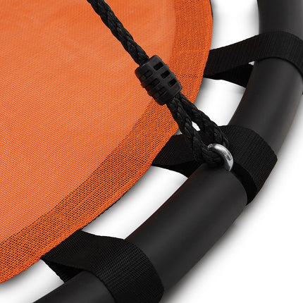 Balançoire soucoupe orange, jeu d'extérieur, diamètre 40 pouces