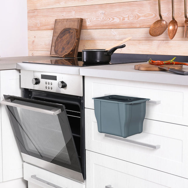 Poubelle de cuisine bio 5 l grise