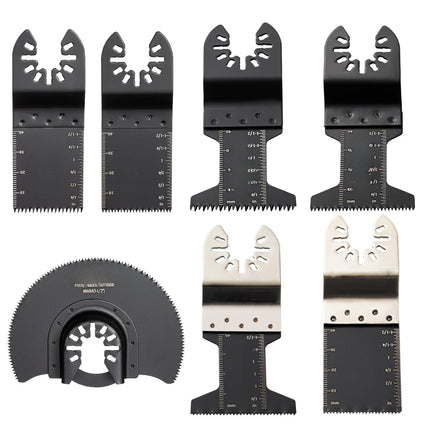 Oscillating Saw Blades Kit, 50-Piece Quick-Release, HCS