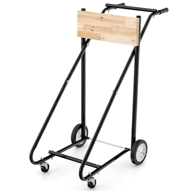 Außenborderständer mit Rädern, 150 kg Tragkraft