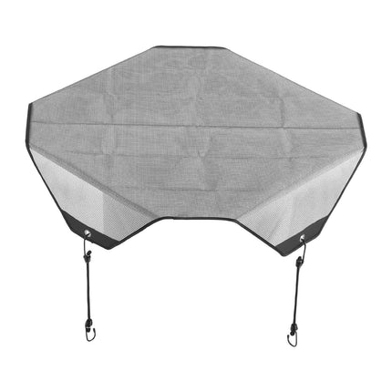 Outdoor Air Conditioner Cover, 32x32 in PVC Mesh, Black