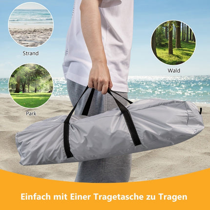 Outdoor-Pavillon mit UPF50+-Sonnenschutz für 6–8 Personen