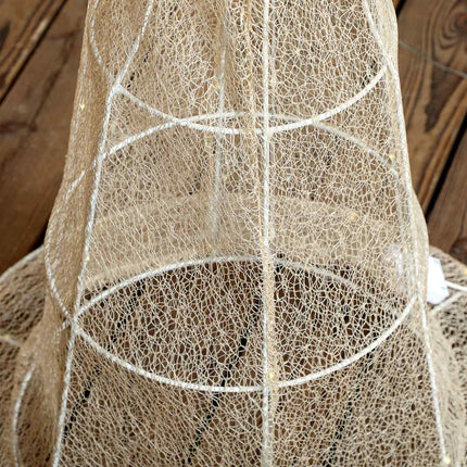 Lanterne de Noël extérieure sur poteau, 215 cm, 155 LED, étanche