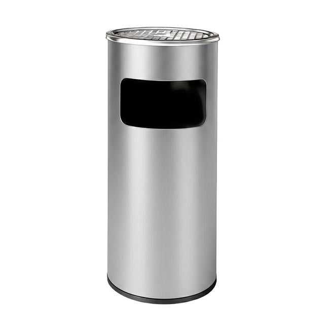 Cendrier d'extérieur sur pied, poubelle de 30 L, seau amovible