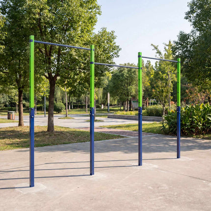 Barre de traction extérieure, hauteur réglable, capacité de 330 kg