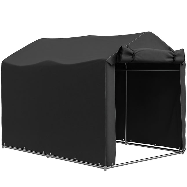 Tente de rangement extérieure - PE résistant aux UV, cadre galvanisé