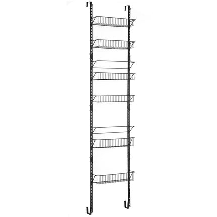 Étagère de rangement réglable à 6 niveaux pour garde-manger