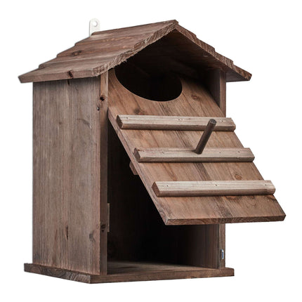 Eulennistkasten Holz