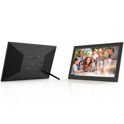 PFF-1503B 15,6 Zoll FULL HD digitaler WLAN-Bilderrahmen mit FRAMEO-Fotosoftware, Schwarz