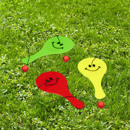 Lot de 24 raquettes de paddle-ball - Cadeau de fête pour enfants