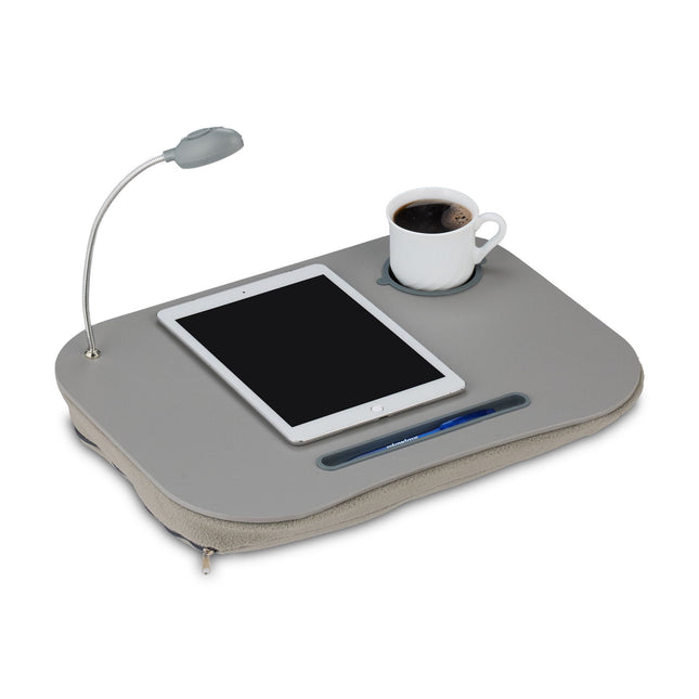 Coussinets pour ordinateurs portables gris clair