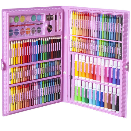 Kit de peinture en coffret 168 pcs rose