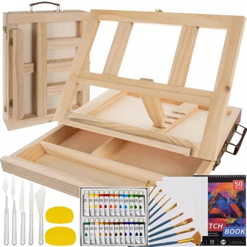 Ensemble de peinture dans une valise 46 pcs. Maaleo 19177