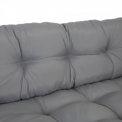 Ensemble de coussins pour palettes - Assise et dossier, usage extérieur