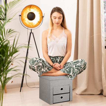 Palette mit Lagerung 2 Schubladen