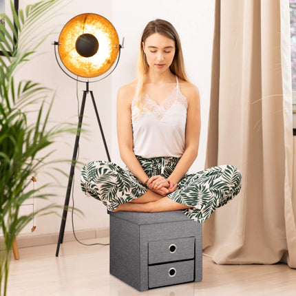 Palette mit Lagerung 2 Schubladen