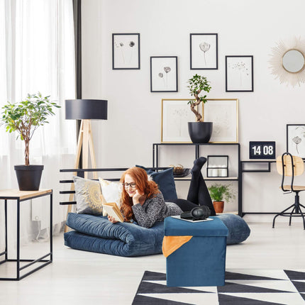 Palette avec espace de stockage