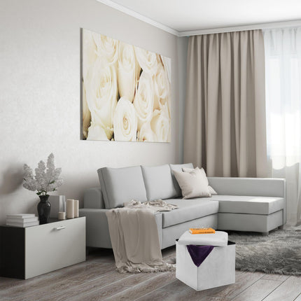 Palette avec espace de stockage