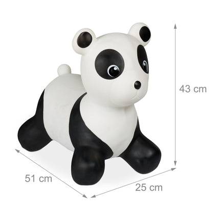 Panda, animal sauteur