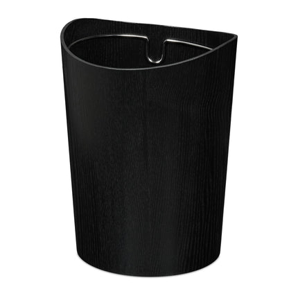 Corbeille à papier aspect bois 9 l
