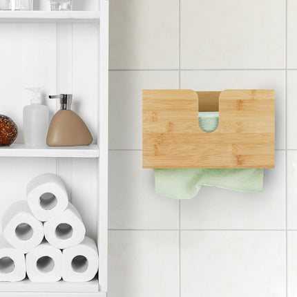 Distributeur de papier en bambou