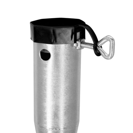 Sonnenschirm-Bodenanker – Stahl-Erdspieß mit Adaptern