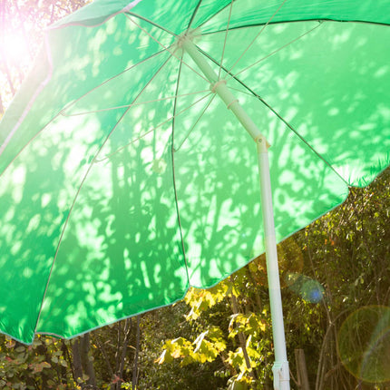 Sonnenschirm für Teller weiß