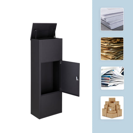 Boîte à colis avec serrure et 4 clés