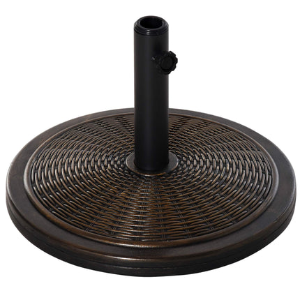 Sonnenschirmständer, Bronze, für 35-48mm Stangen
