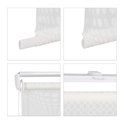 Rideau de douche à motifs