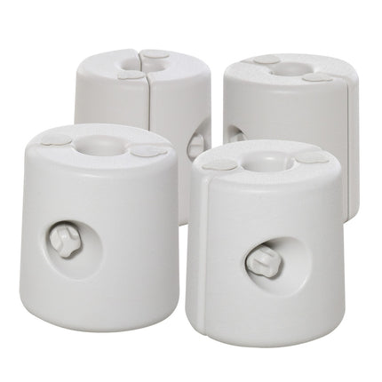 Pavilion Stand Weights Lot De 4 Eau Sable Pe Ø24Xh25Cm Fixation Du Support De Tente De Fête