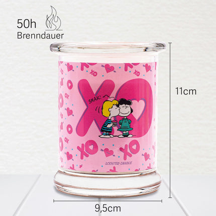 Bougie parfumée aux cacahuètes - Pot en verre, arôme apaisant