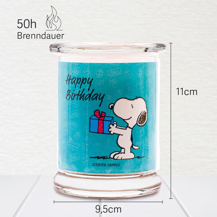 Bougie parfumée aux cacahuètes - Pot en verre, parfum d'intérieur