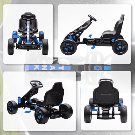 Tret-Gokart für Kinder, Bremse, rutschfeste Räder, 3-6 Jahre