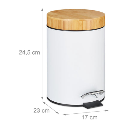 Seau à pédale 3 litres